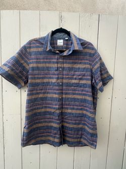 Young Adults Short Sleeve Button Down