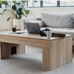 Brand new coolest coffee table, available in black, cherry, and oak, 48x25x18