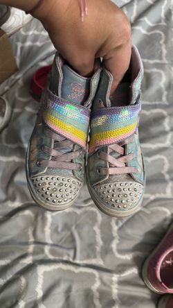 Twinkle toe sketchers light up size 12