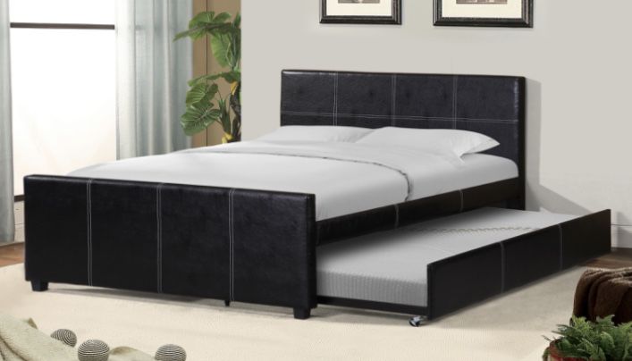 ๐๐ฝ๐ Full/Twin Trundle New Beds With Both Mattresses Included