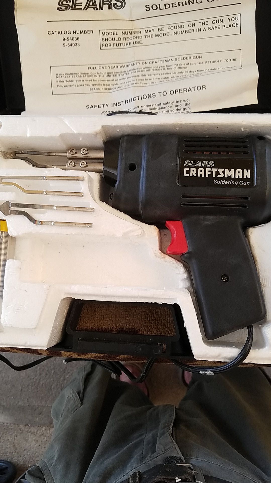 Sears/craftsman soldering gun