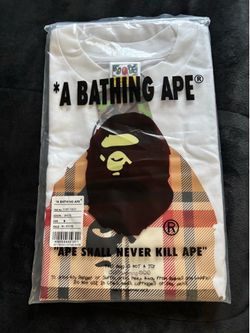 Burberry/bape size medium