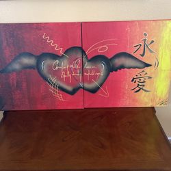 Hearts Poster 24/48 $20