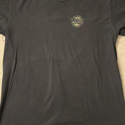 Vans Off The Wall T-Shirt Men Black With Camo