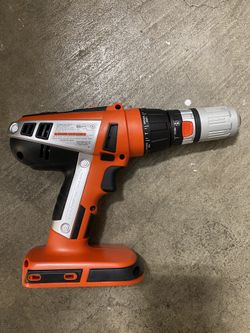 Black And Decker Firestorm 18v Cordless Drill FS1800D And 3