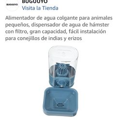 Alimentary De Agua Para Animals 