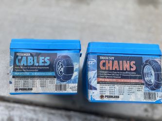Selling Two Sets Of Snow Chains $45 Each 