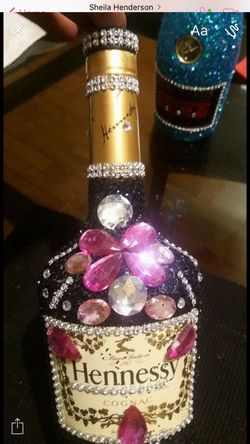 Bejeweled bottles