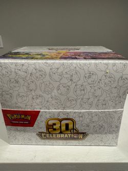 Pokemon 30th Tin Display Sealed Clean