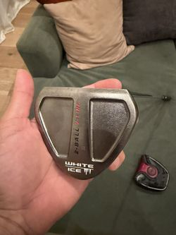 Odyssey Golf 2 Ball V Line White Ice Putter 