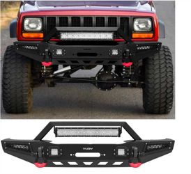 Front Bumper Fits 1(contact info removed) Cherokee XJ and 1(contact info removed) Comanche MJ