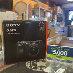 Sony A6400 With 16-50mm