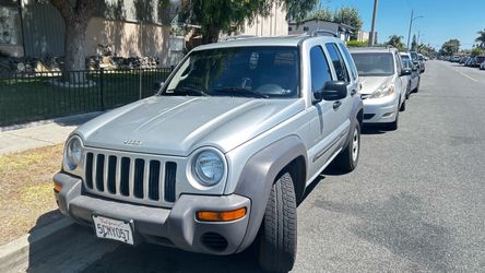 Jeep Liberty SUV Silver 2004