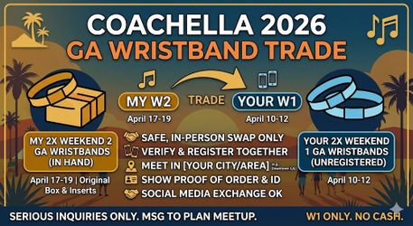 Coachella W2 For W1