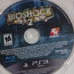 Bioshock 2 PS3 Game Disc