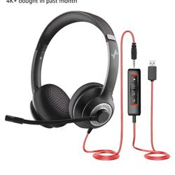 Computer Head Set USB Headset 