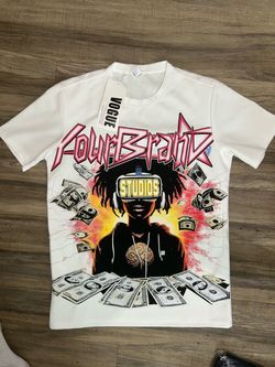 YourBrand Studios Graphic T-Shirt White