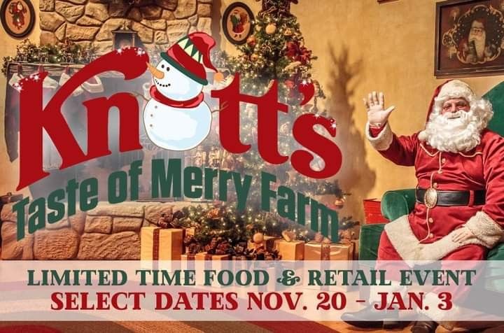 2 tickets Knott's Taste of Merry Farm🎄 ($50 each) ☃️