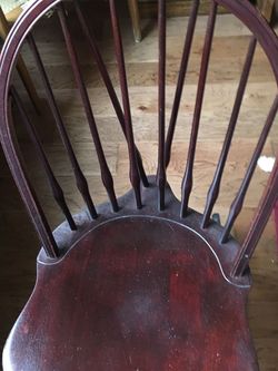Vintage Wood Chairs . $75.00 Each .
