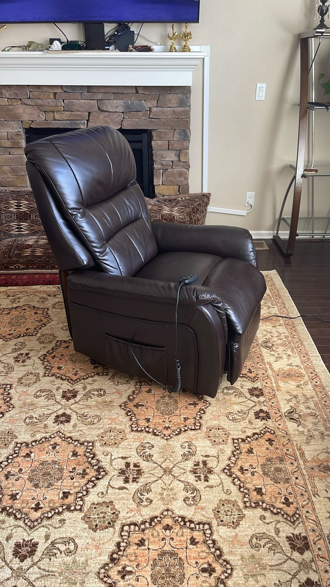 Leather Recliner 