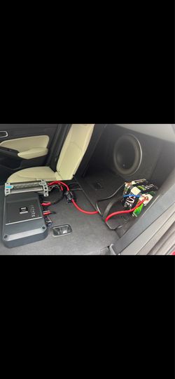 JL audio 13W7 and alpine 1500 watt amp