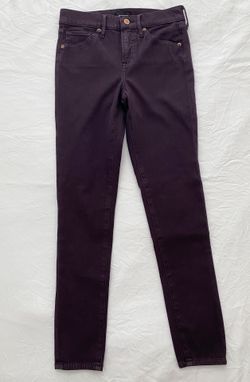 Express Purple Skinny Jeans