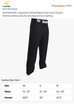 Easton Youth Baseball/Softball Pants