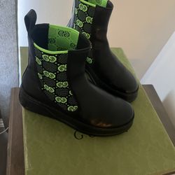 Gucci Slip On Boots 