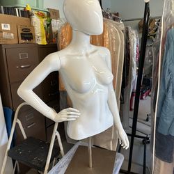 Torso Mannequin with Metal Stand