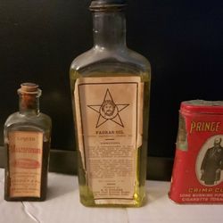 Vintage Medicine Bottles 