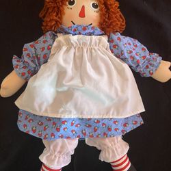 Vintage Raggedy Ann Doll and bedroom set