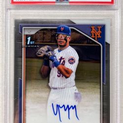 Yovanny Rodriguez PSA 9 Graded Baseball Card