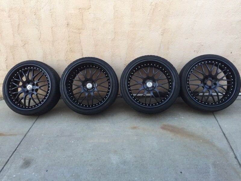 Authentic HRE 540R wheels