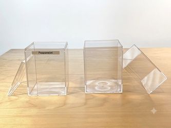 Huge Lot of Clear Acrylic Display Boxes - Qty 72