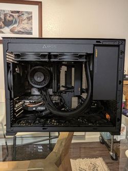 Custom SFF Gaming PC – Ryzen 7 5800X3D / 32GB RAM / 850W Gold PSU / Arctic AIO (High-End GPU Ready)