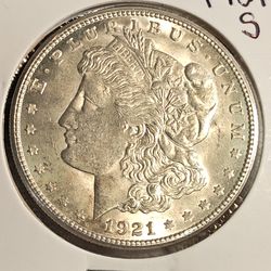 #522 Morgan 1922 S Dollar coin