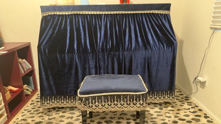 $60 Piano cloth and piano bench cloth. $60
