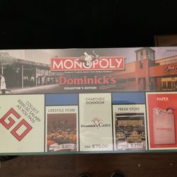 Dominick’s Grocery Story Monopoly Game