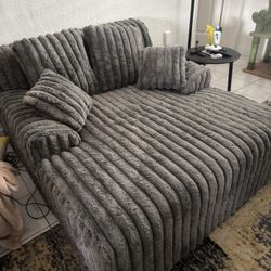 Oversized Chaise Lounge Chair - LIKE NEW