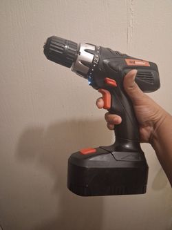 Drill Master Drill Gun With Battery 18v No Charger