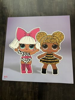 LOL Surprise doll poster - Like new!