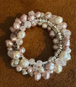 Baroque Pearl Cluster Bracelet