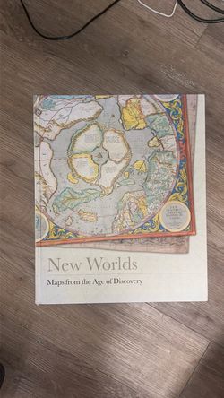 New Worlds by Ashley and Miles Blanton Williams Hardcover huge book Maps from