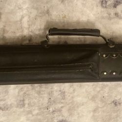 Bentley leather hard pool cue case 