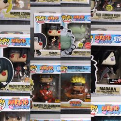 Naruto funko pop Lot