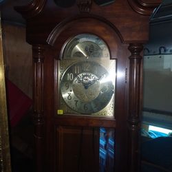 Grandfather Clock And China CABINET FOR SALE