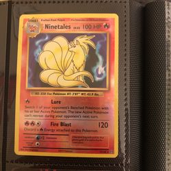 Ninetails Holo 2016 Pokémon Card Mint