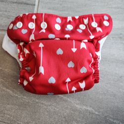 Cutie Bootie Newborn Cloth Diaper All-in-one