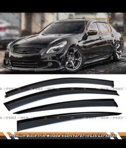 G37 Sedan Visors