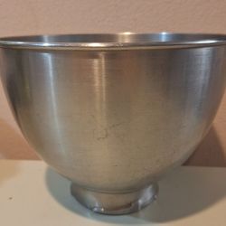 Kitchen Aid Stainless Steel 4-C Bowl Cooking